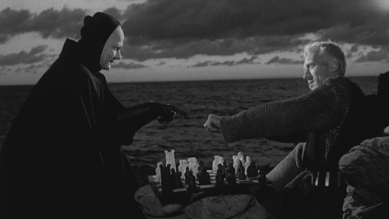 Στιγμιότυπο από την ταινία του Bergman: Η Έβδομη Σφραγίδα